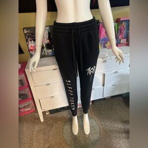 Rare Sleep Token Vore Sweatpants Size Small Joggers 2024 Merch Black Shaka Wear